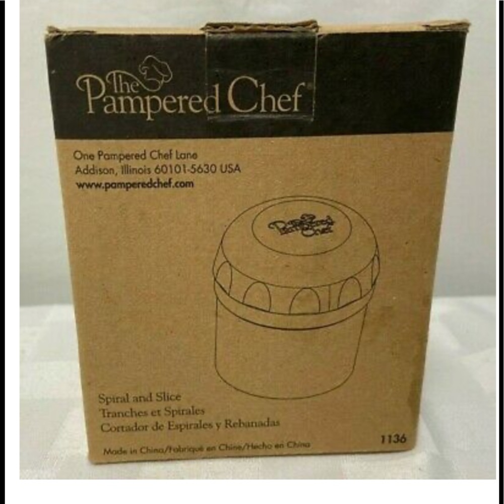 Pampered Chef spiral & slice
